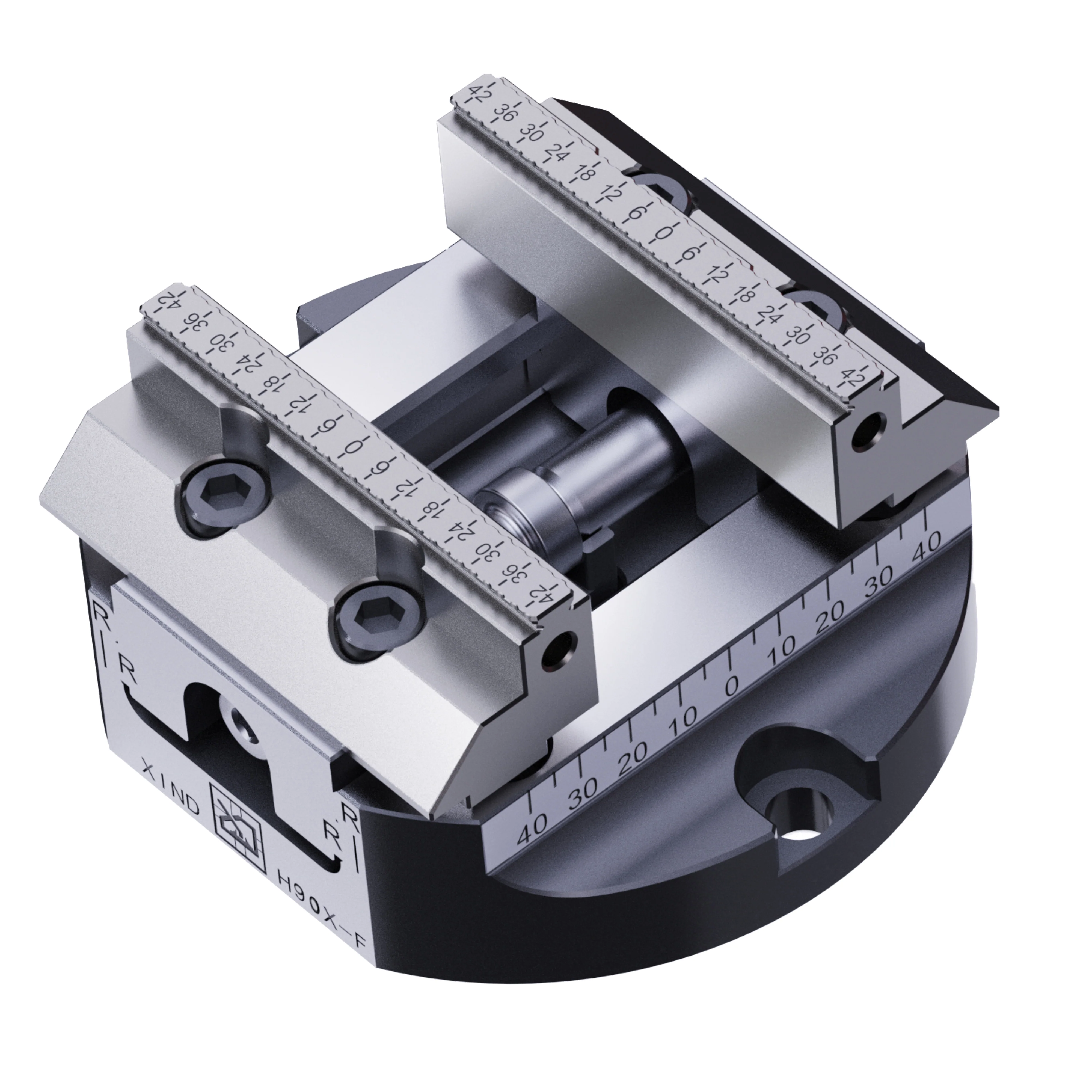 CNC XinDian Precise 52mm Soft Jaws Milling Machine Vise - H90X - Image 5