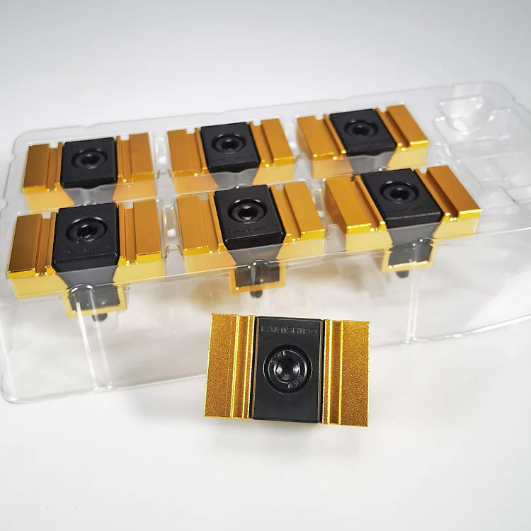 CNC miniature internal support clamping block clamps irregularly shaped workpieces. - Image 3