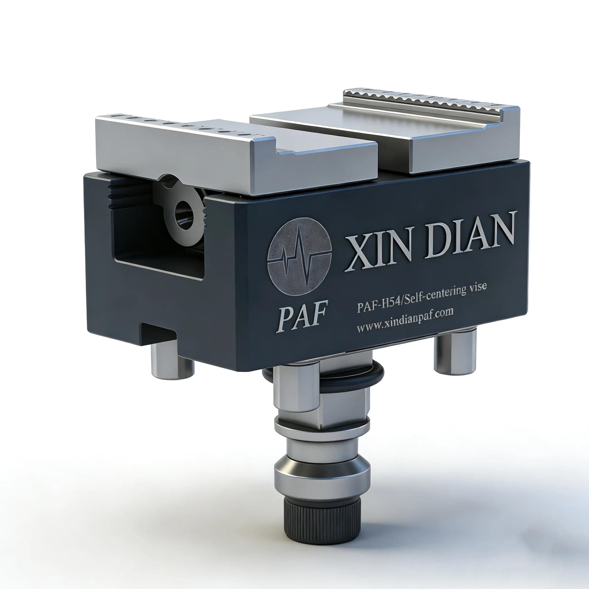 CNC XinDian Precise Milling Machine Vise With Soft Jaws - Erowa H54 - Image 4