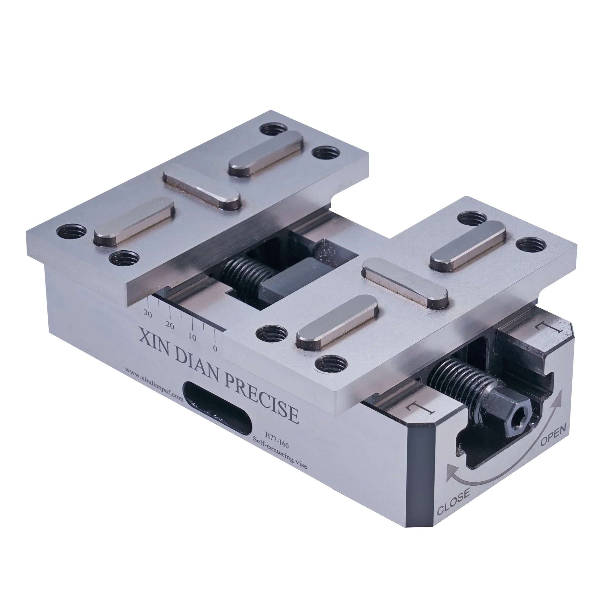 CNC XinDian Precise Milling Self-Centering Vise-H77 - Image 9