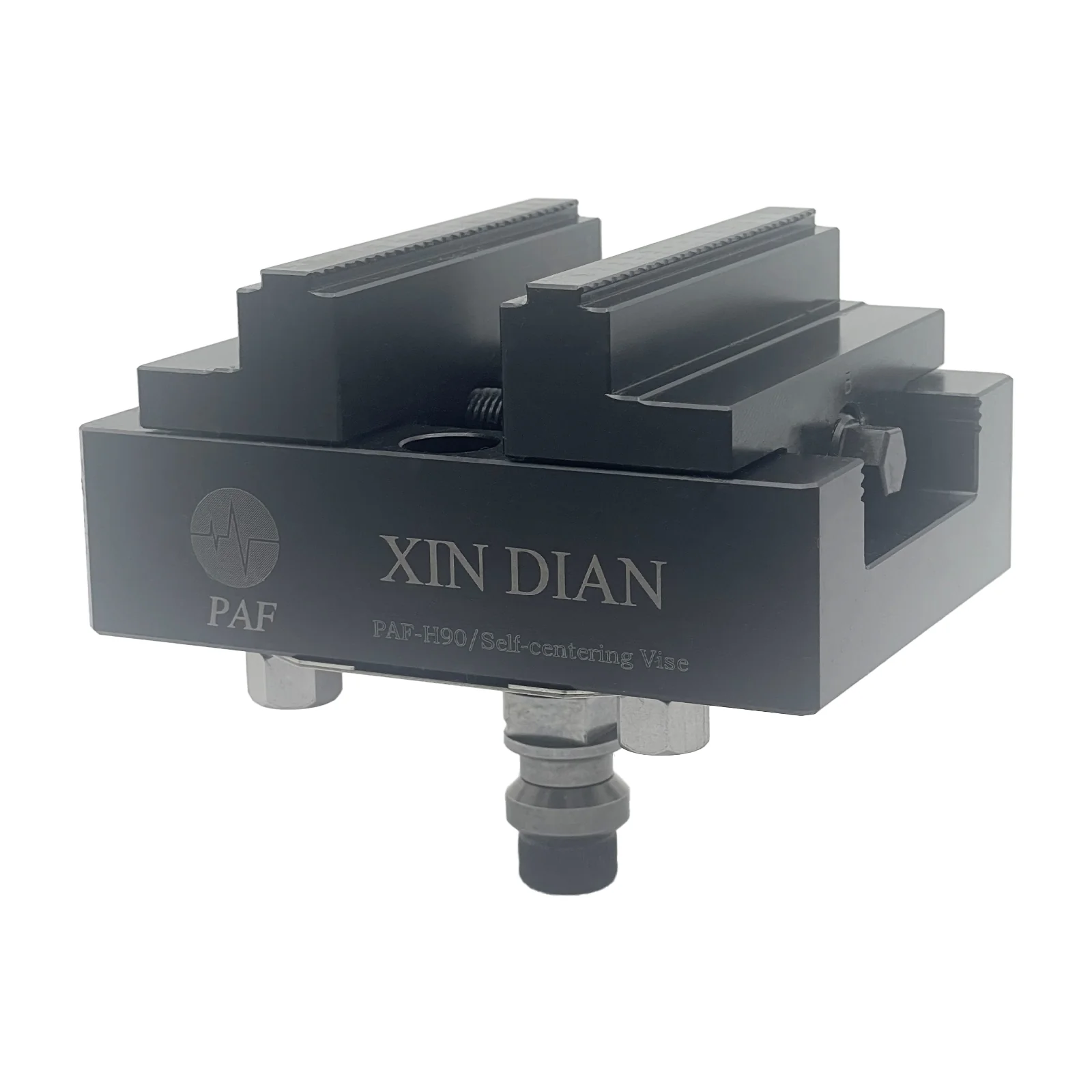 CNC XinDian Precise Self-Centering Lang Vise With Soft Jaw - Erowa H90 - Image 4