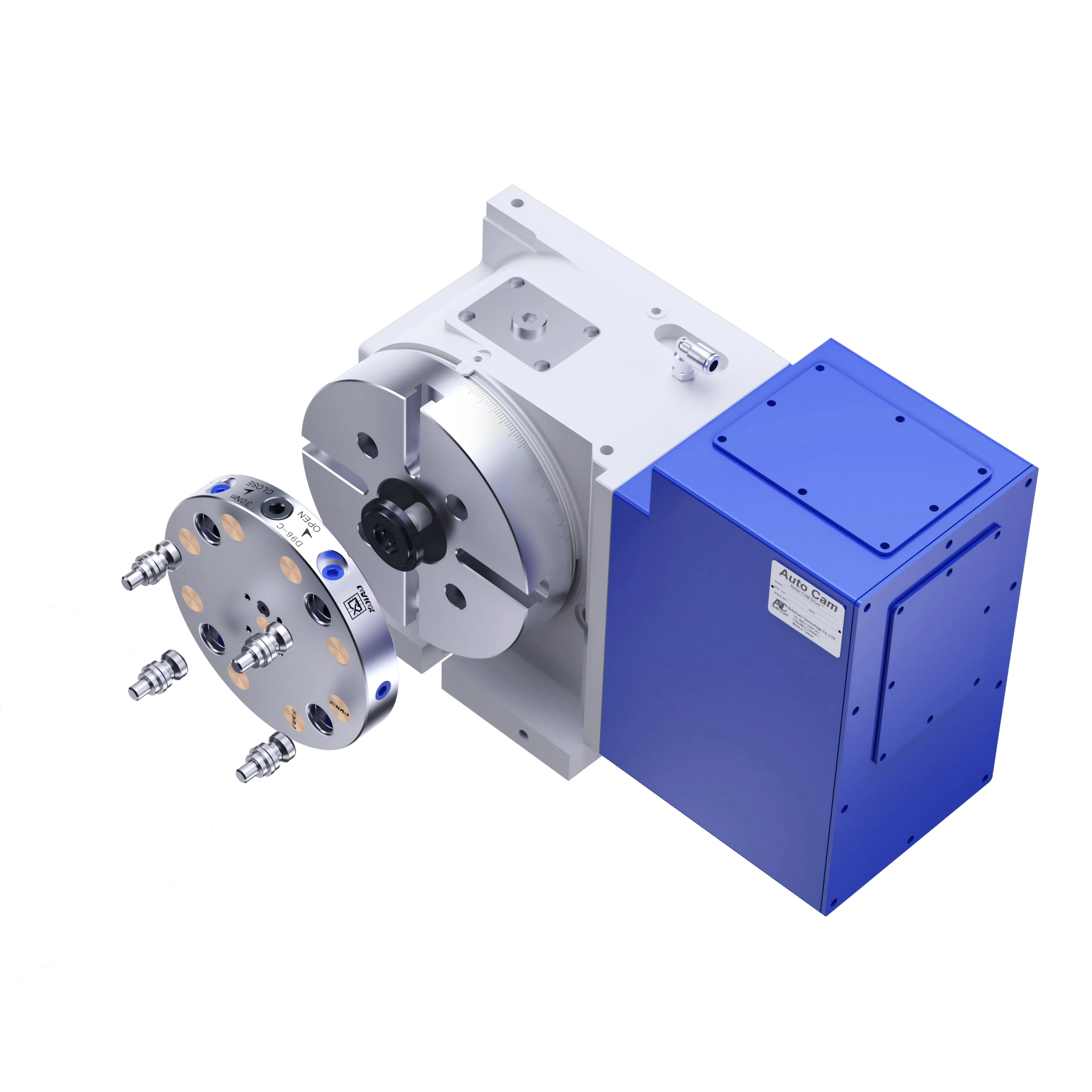 Zero point positioning chuck rotation axis center axis(Suitable for D96-D/D96-C/D52series) - Image 3